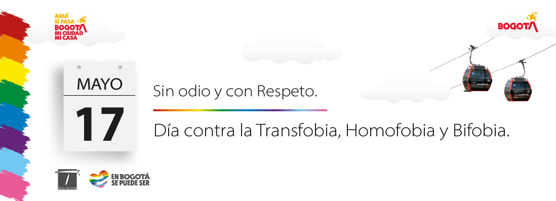 Banner horizontal Transfobia, bifobia y Homofobia cable